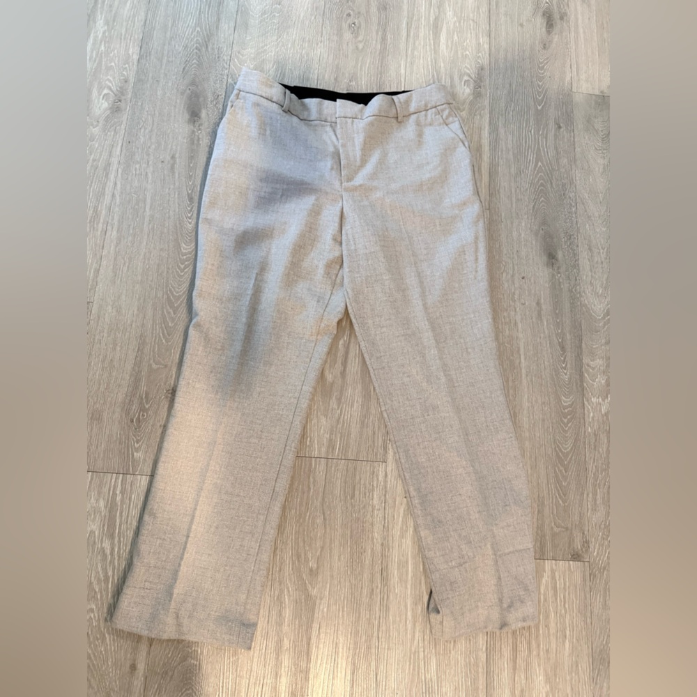 Nine West Heather Gray Straight Leg Dress Pants Work Trousers❤️ - Picture 4 of 7